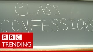 Class confessions: Students share struggles online - BBC Trending