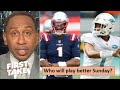 First Take| Stephen A. react to Week 15: Patriots vs Dolphins: Cam Newton or Tua Tagovailoa?