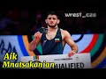 AIK MNATSAKANIAN HIGHLIGHTS | greco-roman  two time world medalist | wrest_cze