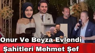 Masterchefin Çifte Kumruları Evlendi Mi Nikah Şahitleri Mehmet Şef Onur Ve Beyza Evlendi