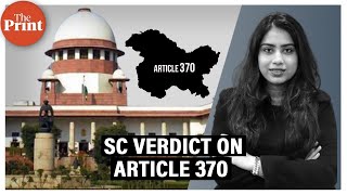 Supreme Court upholds abrogation of Article 370: Here's what SC said