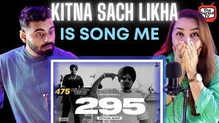 295 (Official Audio) | Sidhu Moose Wala | The Kidd | Moosetape | Delhi Couple Reactions