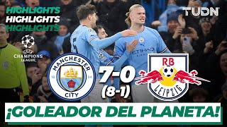 HIGHLIGHTS | Manchester City 7(8)-(1)0 RB Leipzig | Champions League 2022/23 - 8vos | TUDN
