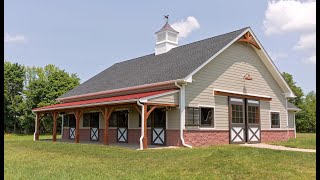 Horse Barn & Living Quarters in Pittstown NJ