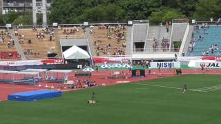 第100回日本選手権招待リレー　小学女子4×100mR　タイムレース第1組　2016/6/26