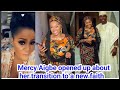 Asiwaju Adekaz 1st wife reacts after Mercy Aigbe talked about her transition to a new faith.