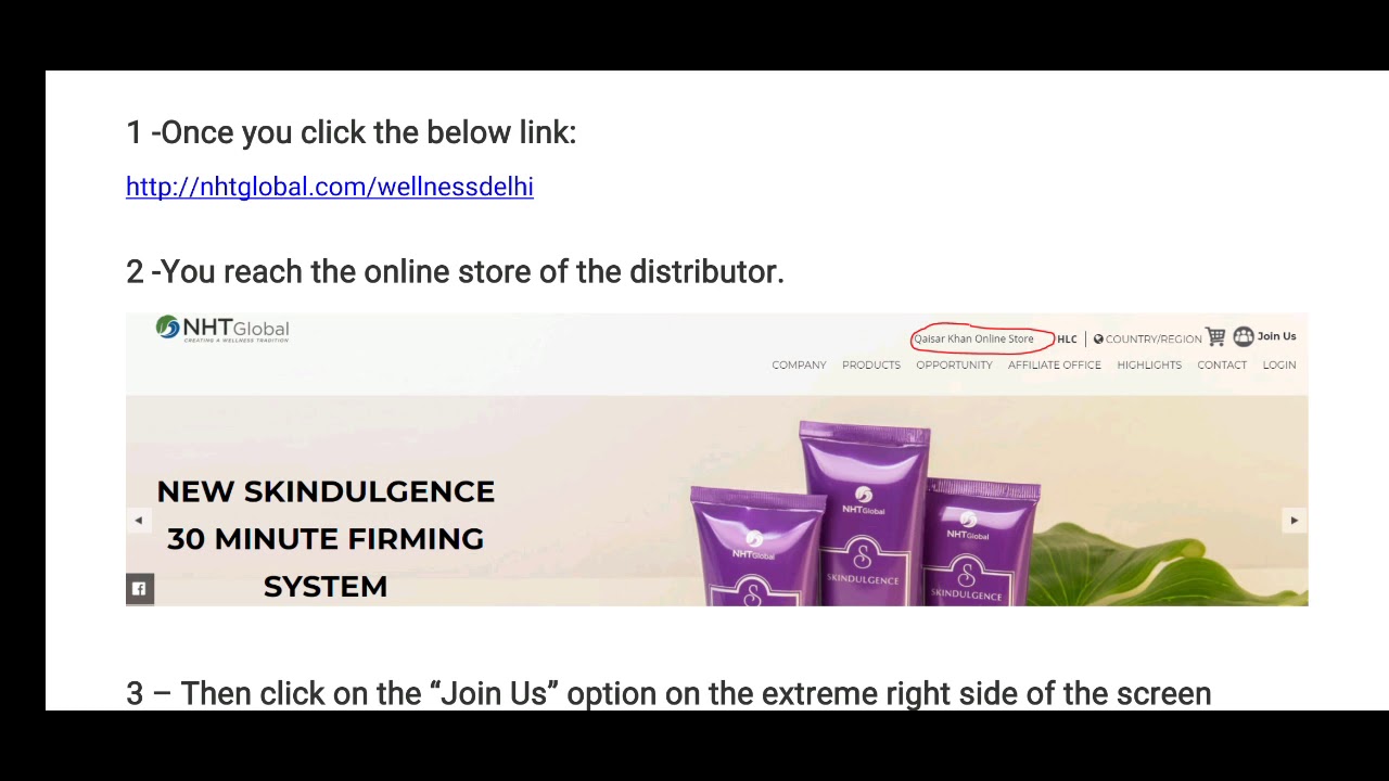 How To Use Nht Global Website For Preferred Customer Service By Aditya