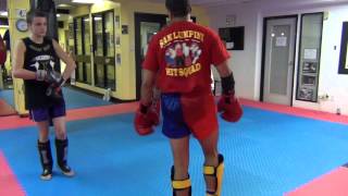 Sam Lumpini Muay Thai Seminar - Kicking drills