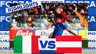Highlights: Italia-Austria 3-0 | Under 19 | Amichevole