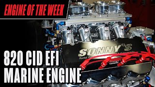 Sonny's Racing Engines 820 cid EFI Marine Engine