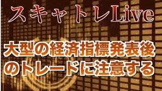 大型の経済指標発表後のトレードに注意する【FX初心者でも稼げるスキャルピング手法】