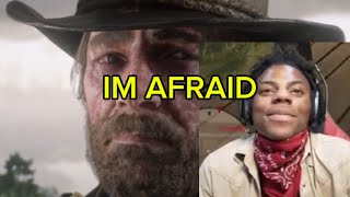 ISHOWSPEED REACTS TO THE FAMOUS “IM AFRAID” IN RED DEAD REDEMPTION 2! | RDR2 Ishowspeed clip