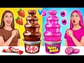 Chocolate Fountain Fondue Challenge | Funny Situations by Multi DO Challenge