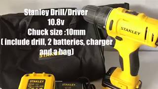 Using Stanley Drill/Driver as screwdriver 如何使用电钻