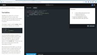 Codecademy: jQuery - Introduction to Functions Walkthrough