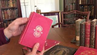 Antique Book collection- 10 decorative volumes 19th century