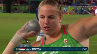 Women's shot put gold medal match |Athletics |Rio 2016 |SABC