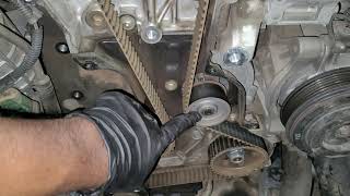 Jeep Wrangler 2.8 Diesel timing belt replacement