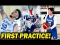 GILAS FIRST PRACTICE! Todo Ensayo na ang Gilas para sa Paparating na Window ng FIBA ACQ!