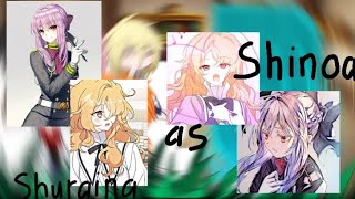 i don't want to be a magpie bridge react to Shuraina as Shinoa | by: _keiiw.