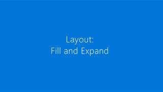 Xamarin Forms - StackLayout Fill and Expand