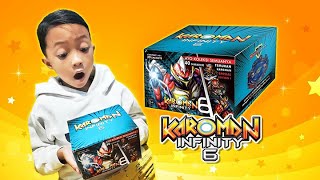 UNBOXING KAROMAN INFINITY. Mendapatkan Karoman Langka. #toys #unboxing #trending