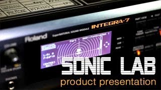 Roland Integra-7 Product Presentation for Sonic LAB