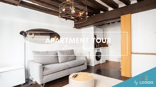 Apartment Tour // Furnished  21m2 in Paris – Ref : 10421118