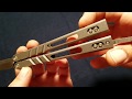 Balisong Latch Red-Loctite removal