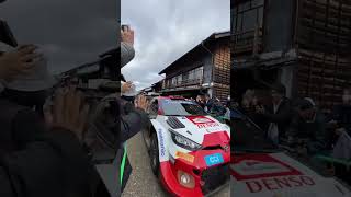 ラリージャパン2023 岩村　TOYOTA GRヤリス　S.Ogier セバスチャン・オジェ選手