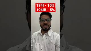 TDS on Rent - 194I and 194IB || CA Tarique Khichi