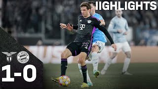 "We'll fight our way out of this together" | Lazio vs. FC Bayern 1-0 | UCL Highlights