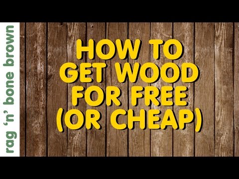 How To Get Wood For Free (Or Cheap!) How To Get Wood For Free (Or Cheap!)