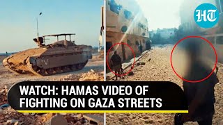 Latest Hamas Video Shows Rocket Attacks On Israel Troops, Tanks; 'IDF Bulldozer' Set On Fire in Gaza