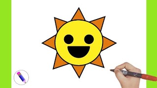 How To Draw Mr. Sun From INCREDIBOX SPRUNKI