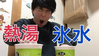 熱湯と氷水を同時に手を入れたら…【検証】