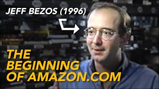 Rare Footage of Jeff Bezos in 1996 and the beginning of Amazon.com