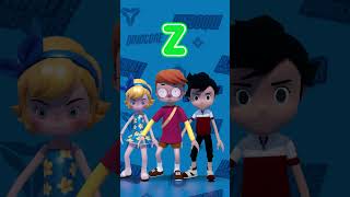 #Phonics Z | Zebra, Zombie, Zookeeper+ | A to Z | #Alphabet Song Dinocore | Cartoon #shorts