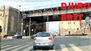 Karadjordjeva Street, Belgrade, Serbia, March 2021