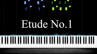 Etude No. 1 [Synthesia Piano Tutorial]