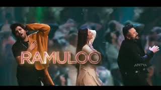 Ramulo ramula WhatsApp status Ramulo ramula new song