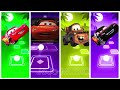 cars 3 mater 🆚 evil lightning mcqueen 🆚 cruz ramirez tiles hop edm rush🎶 who is best 🎯