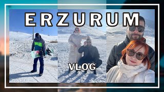 ERZURUM VLOG! - ERZURUM KALESİ, ÇİFTE MİNARELİ MEDRESE, ERZURUM EVLERİ, PALANDÖKEN KAYAK MERKEZİ #13