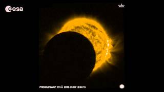 Two solar eclipses for Proba-2