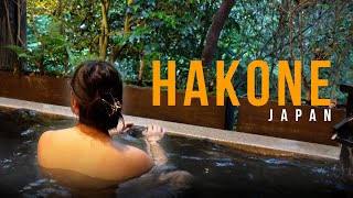 I Tried A Private Onsen in Hakone, Japan ⛩️