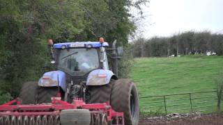 Ploughing ,Tilling, Drilling with New Holland Agriculture, Kverneland, Vaderstad