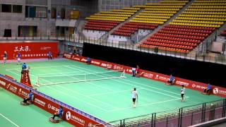 20140501 三太子盃 Groth+Guccione VS Moriya 守屋宏紀+Wu 吳迪 1 Santaizi ATP Challenger R2