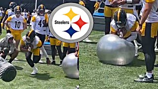 Pittsburgh Steelers OTA DAY 5 HIGHLIGHTS: Justin Fields & Russell Wilson doing I