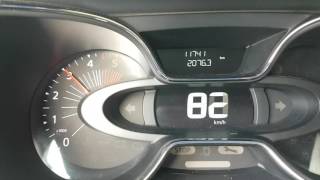 2016 Renault Captur 1.5 dci (90hp) acceleration