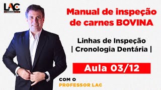 Aula 03: Manual de Inspeção - Linhas de Inspeção | Cronologia Dentária | Luiz Antônio de Carvalho